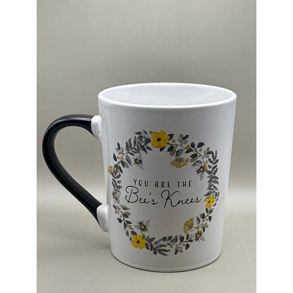 Ceramic Mug ' You are the Bee's Knees' Floral Design